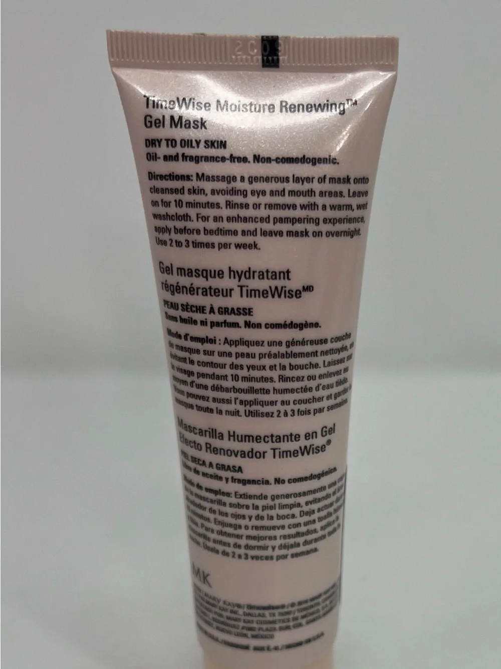 Mary Kay TIMEWISE Moisture Renewing Gel Mask 3 Oz  Hydrating New No Box